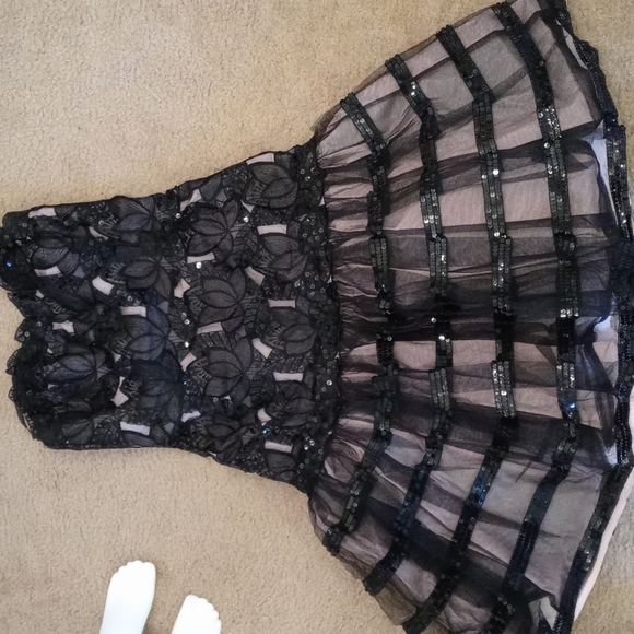 Sequin tulle cocktail dress - Picture 7 of 7